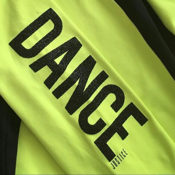 JUSTICE DANCE Zip 8/10 Active Hoodie NWOT - Picture 3 of 4